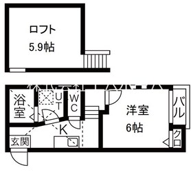 Ｃｈａｔｏｎ高畑の物件間取画像